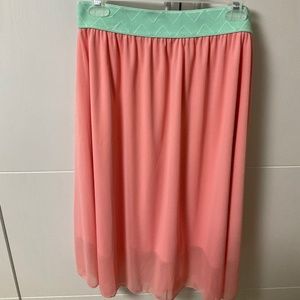 Lularoe midi skirt